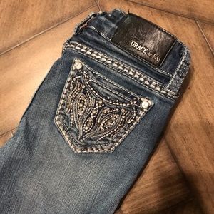 Grace in LA jeans - girls. Size 8.